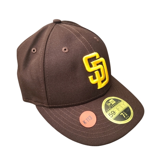San Diego Padres New Era Authentic OnField Low Profile 59FIFTY Fitted Size 7 1/4 - Picture 6 of 7